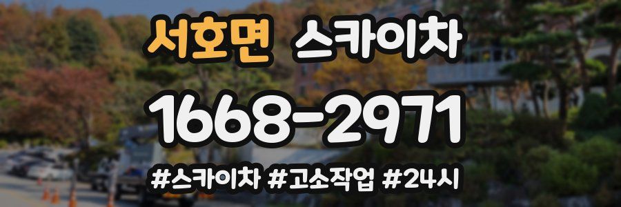 서호면 스카이차