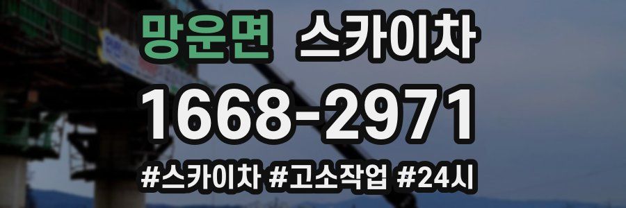 망운면 스카이차
