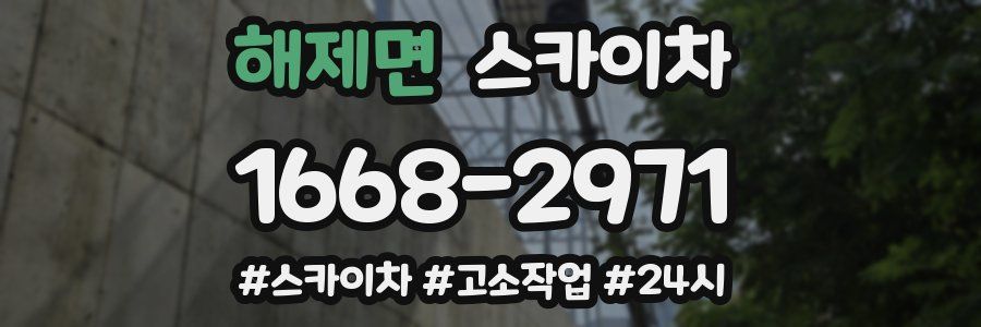 해제면 스카이차
