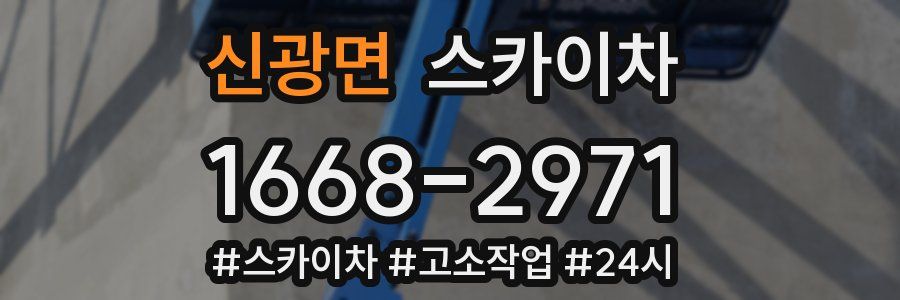 신광면 스카이차