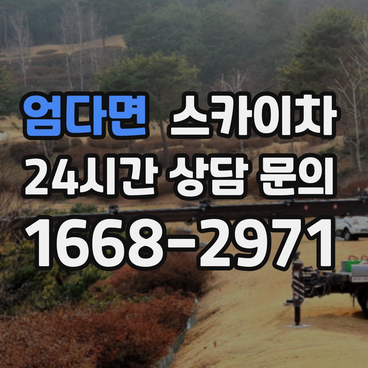 엄다면 스카이차
