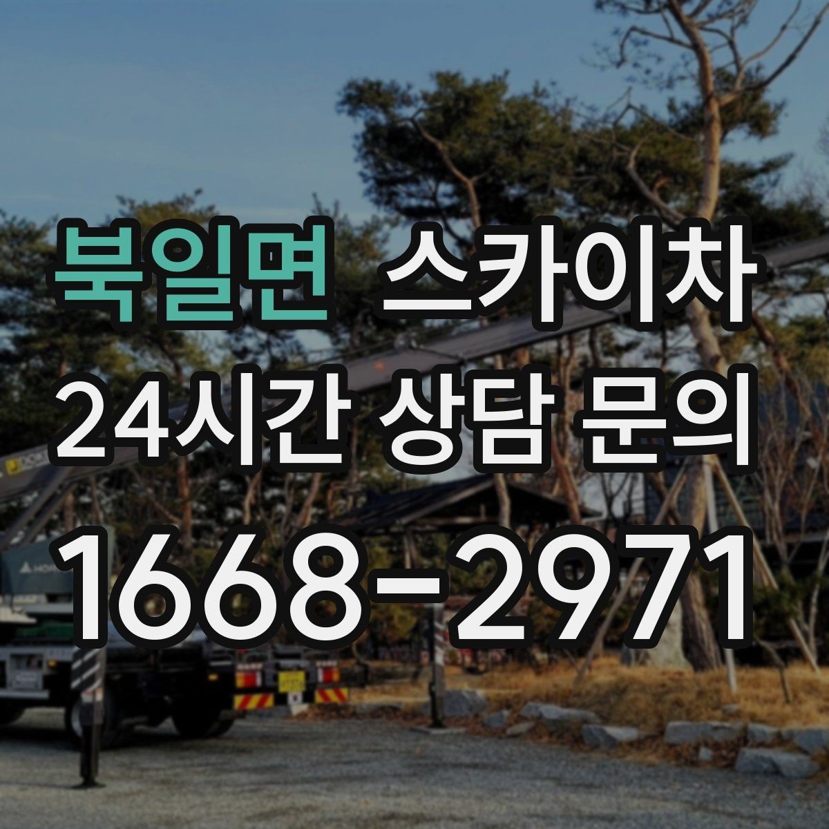북일면 스카이차 안전과 일정 모두 챙기는 고소 작업 방법