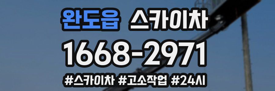 완도읍 스카이차