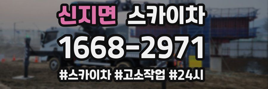 신지면 스카이차