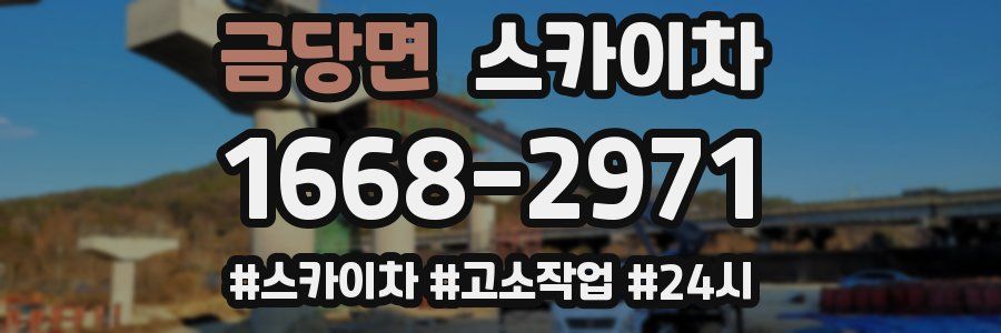 금당면 스카이차