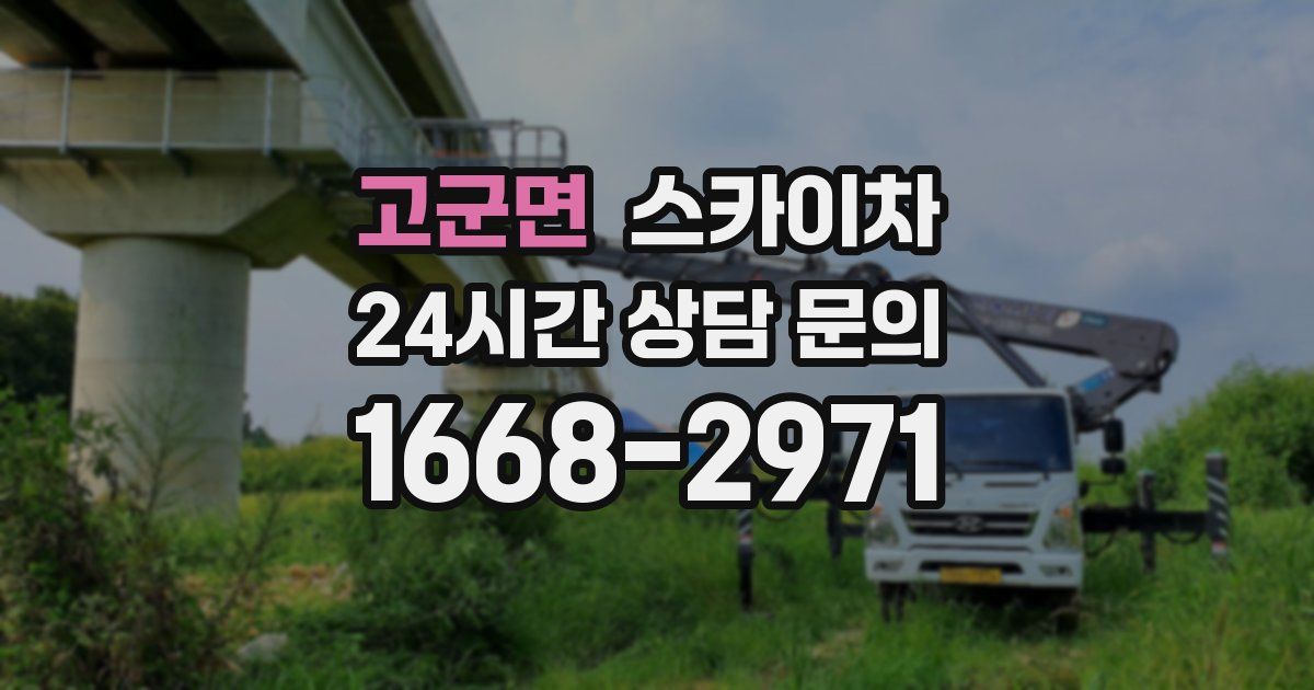 고군면 스카이차