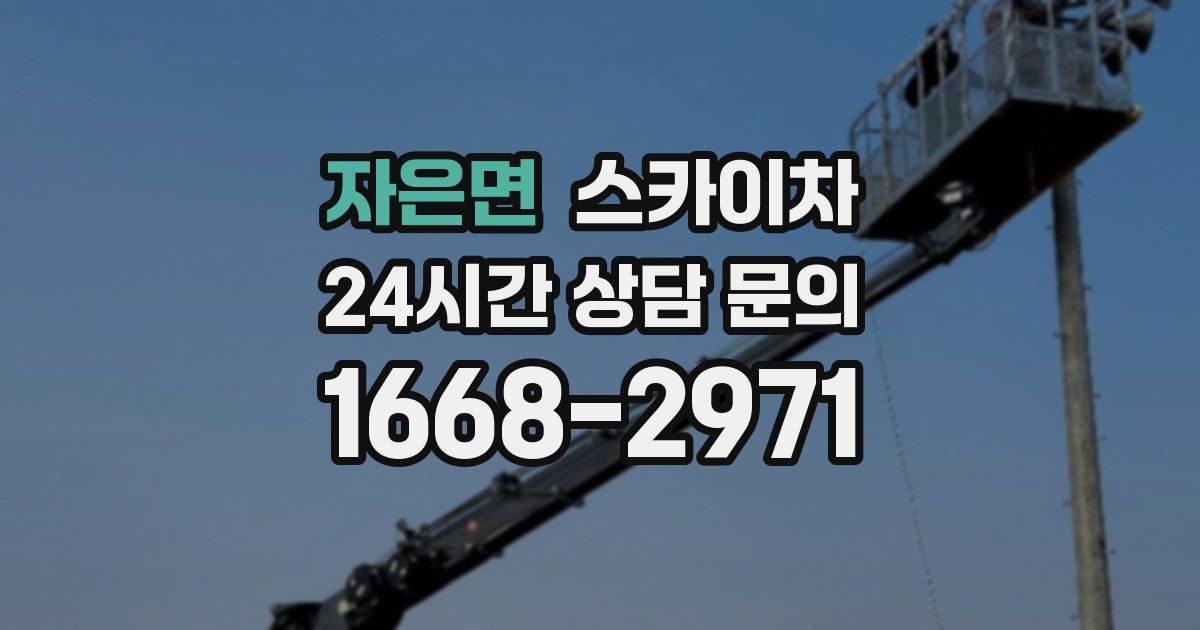 자은면 스카이차