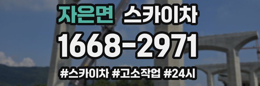 자은면 스카이차
