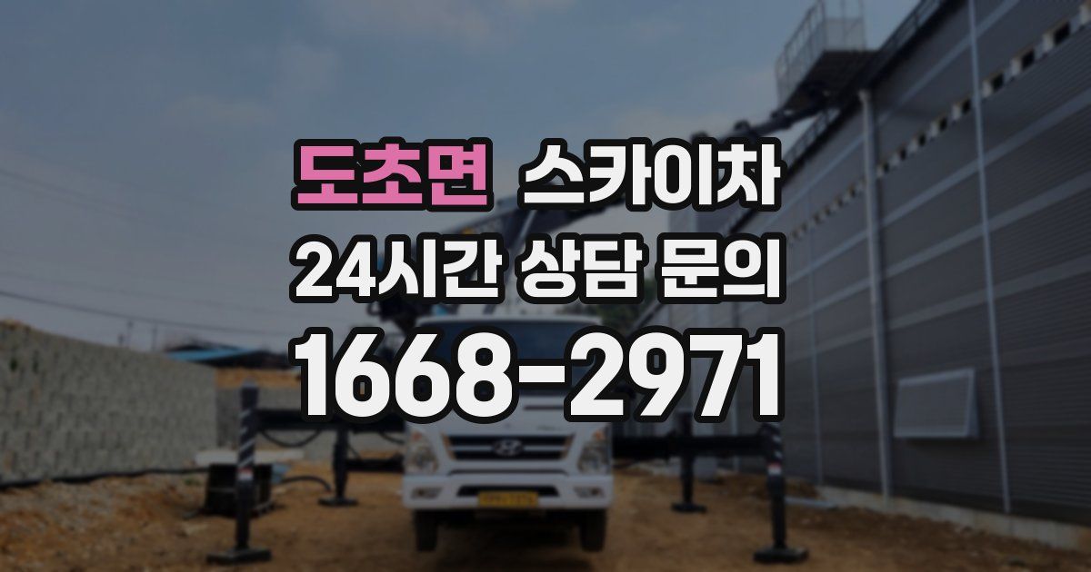 도초면 스카이차