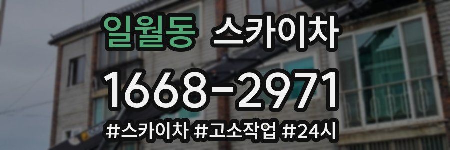 일월동 스카이차