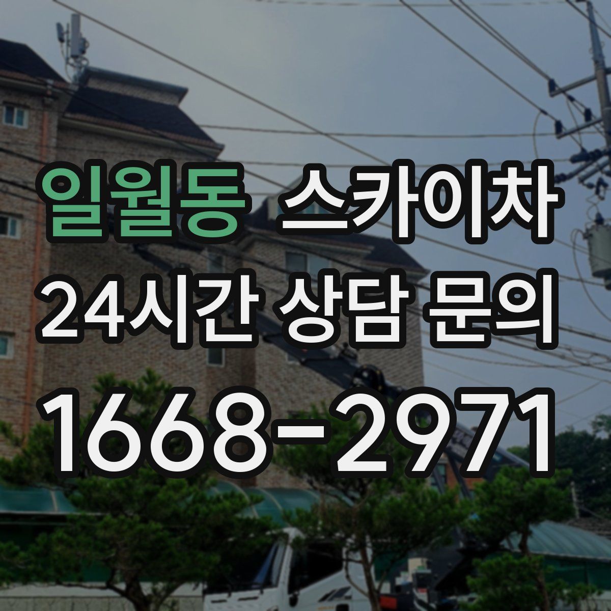 일월동 스카이차