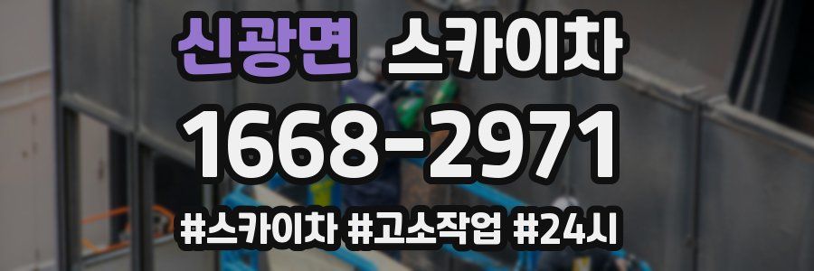 신광면 스카이차