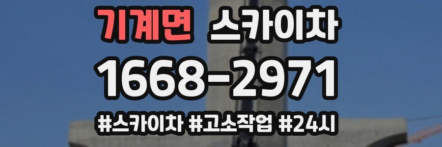 기계면 스카이차
