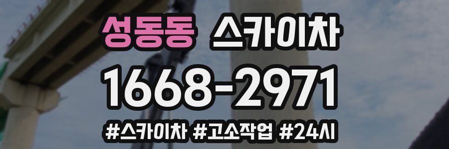 성동동 스카이차