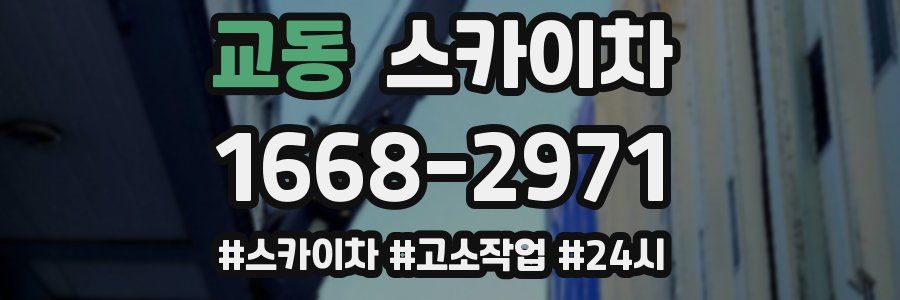 교동 스카이차