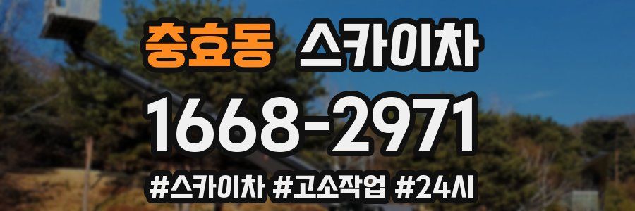 충효동 스카이차