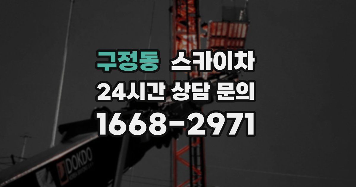 구정동 스카이차