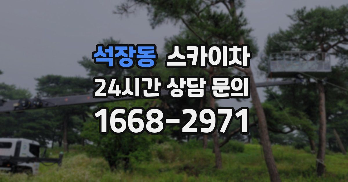 석장동 스카이차