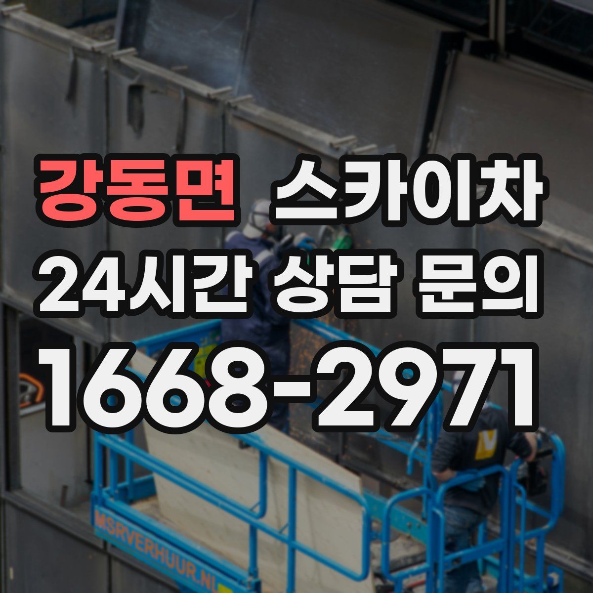 강동면 스카이차