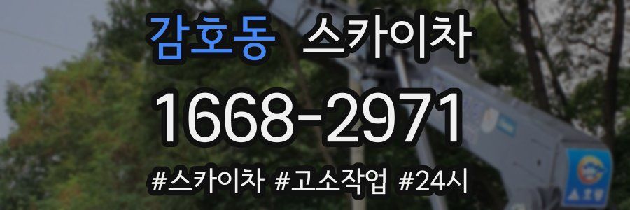 감호동 스카이차