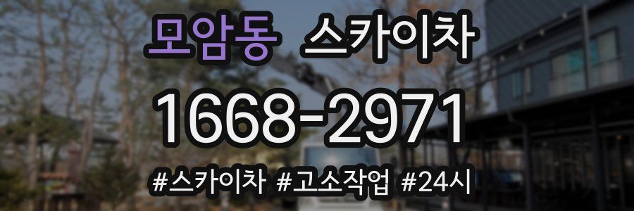 모암동 스카이차