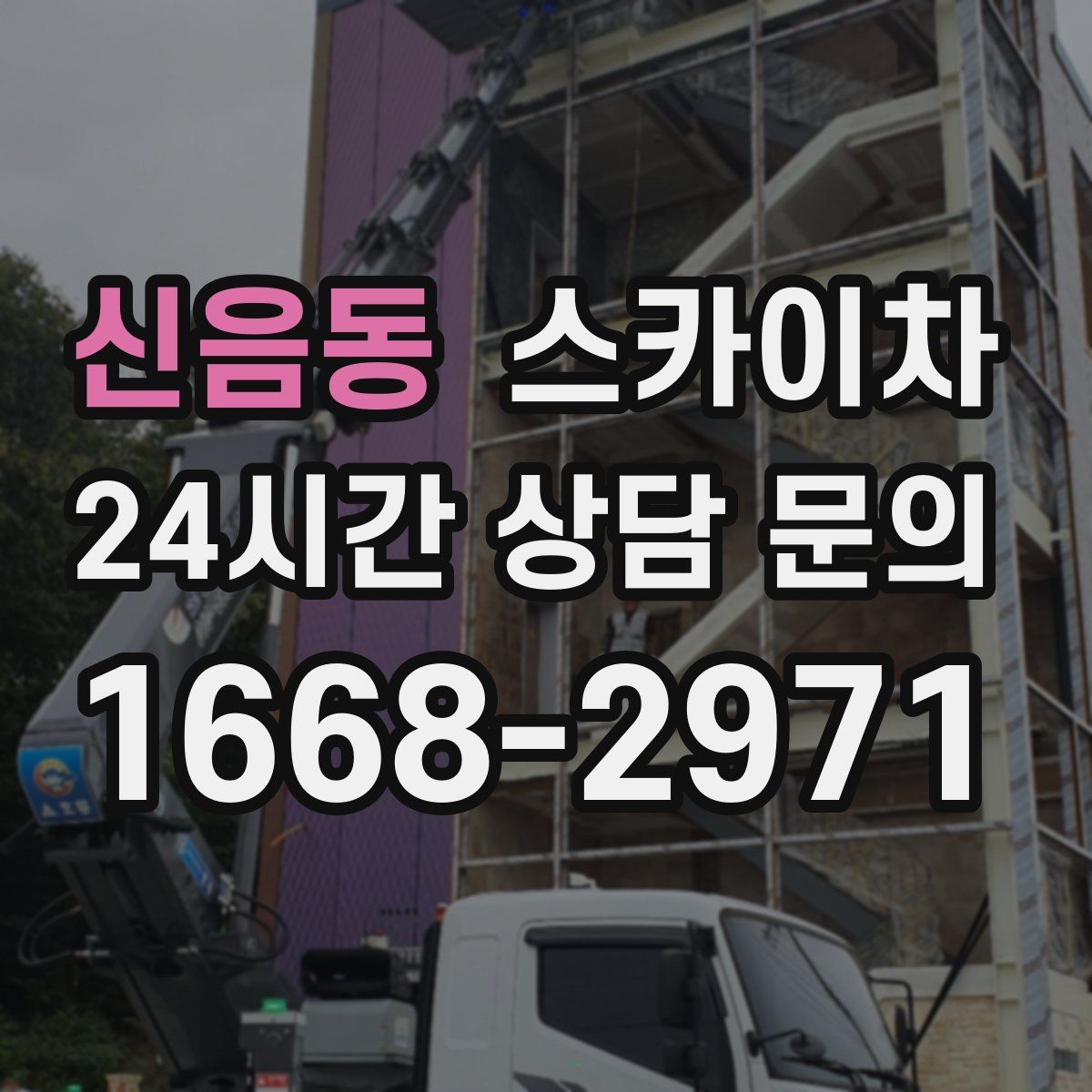 신음동 스카이차