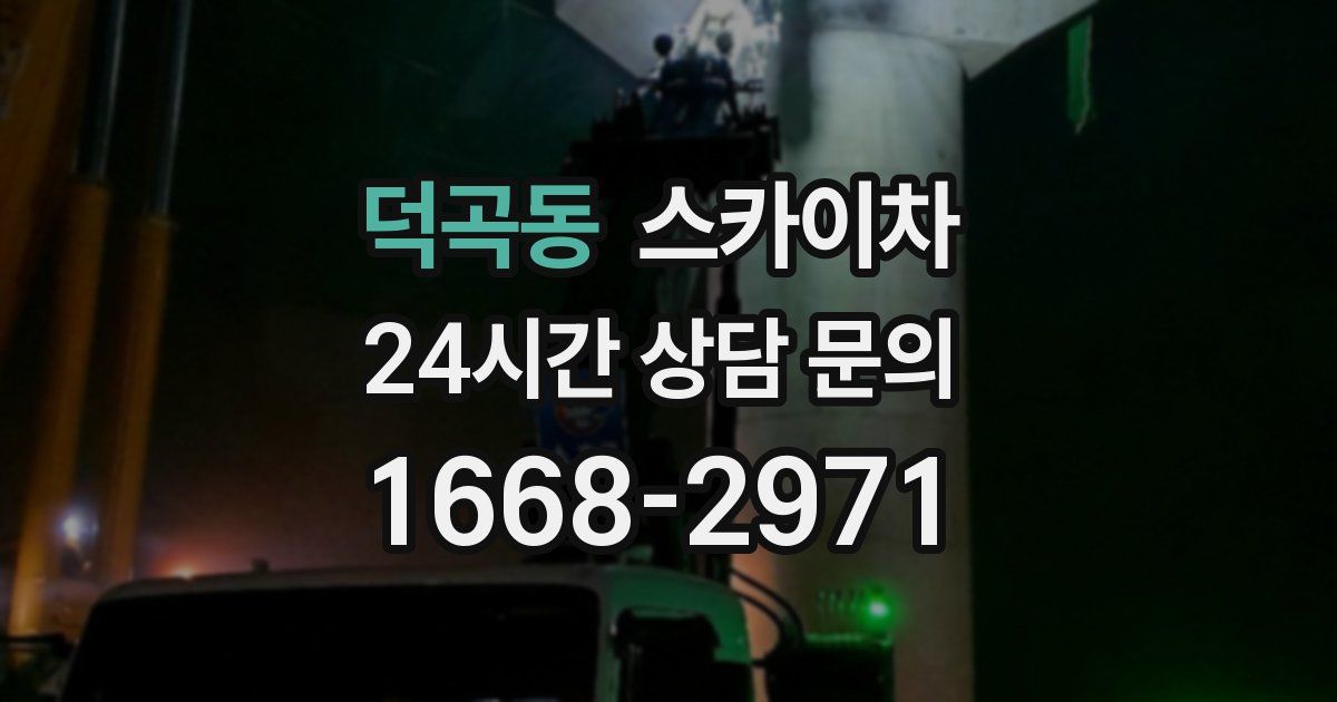 덕곡동 스카이차