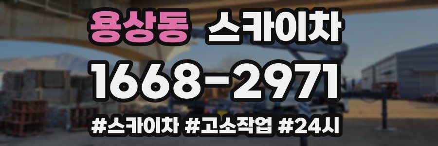 용상동 스카이차
