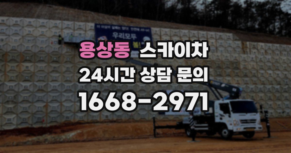 용상동 스카이차