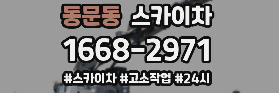 동문동 스카이차
