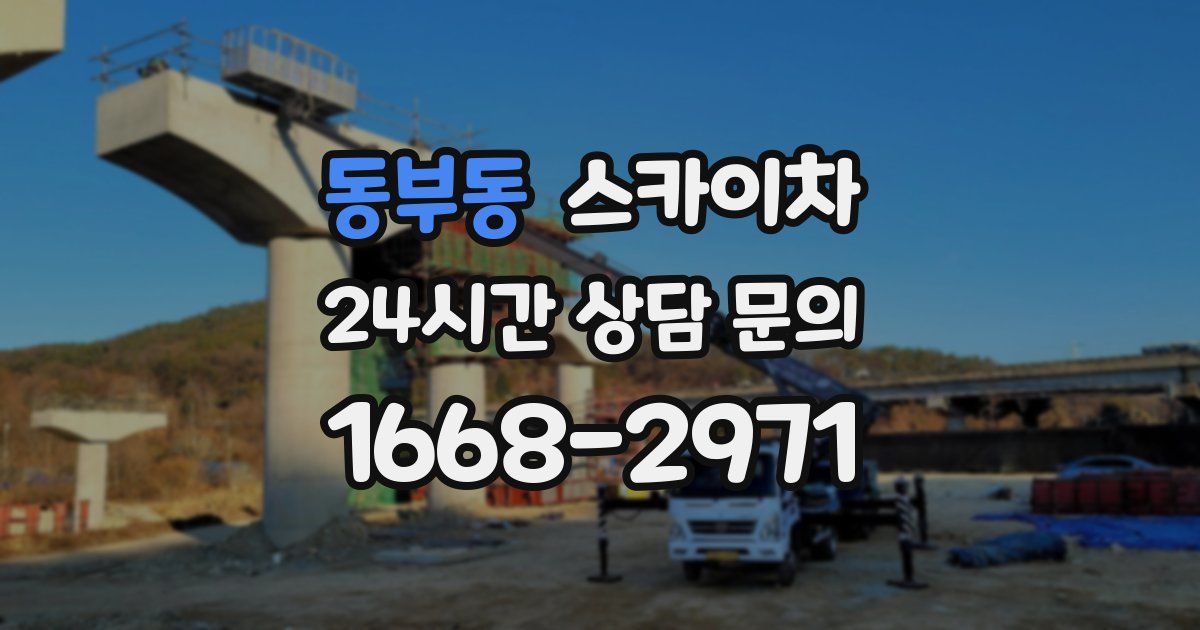 동부동 스카이차