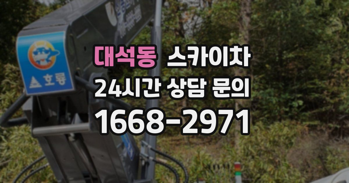 대석동 스카이차