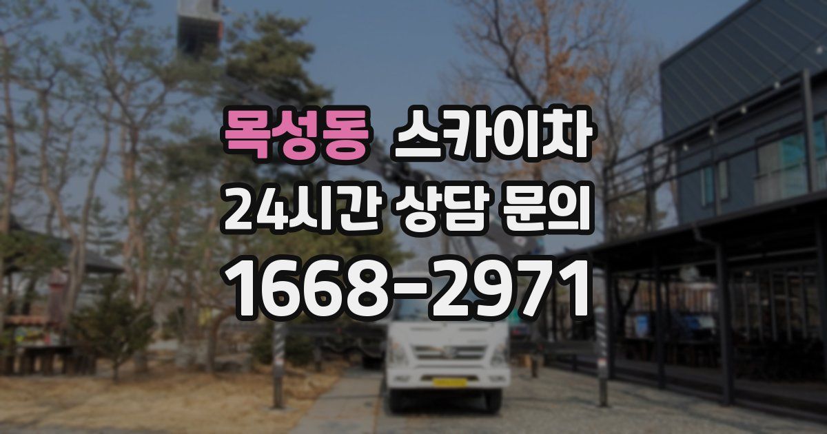 목성동 스카이차