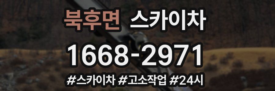 북후면 스카이차