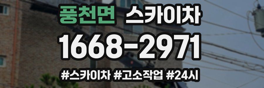 풍천면 스카이차