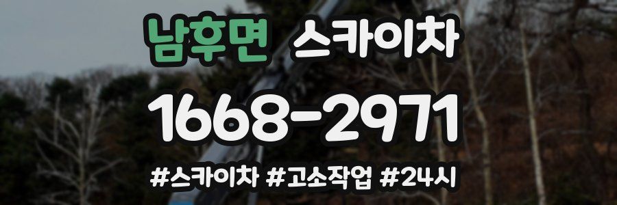 남후면 스카이차