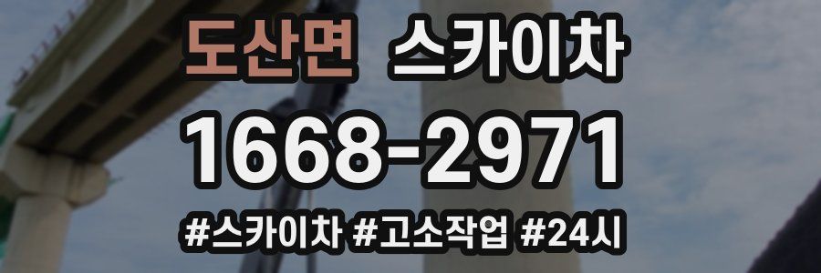 도산면 스카이차