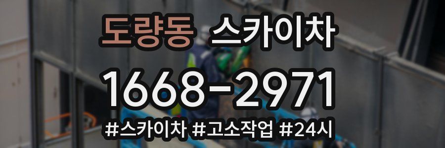 도량동 스카이차