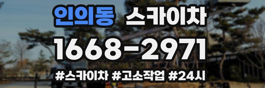 인의동 스카이차