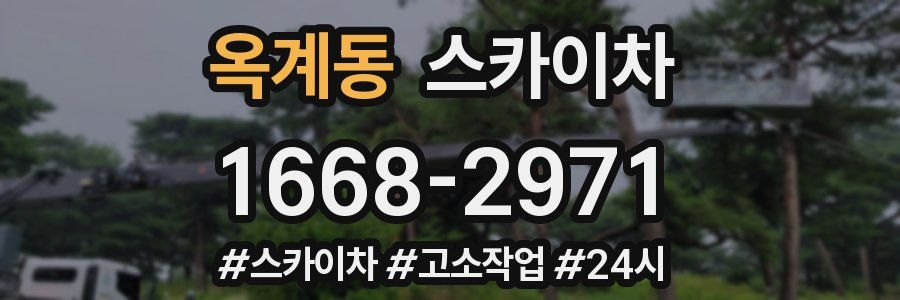 옥계동 스카이차