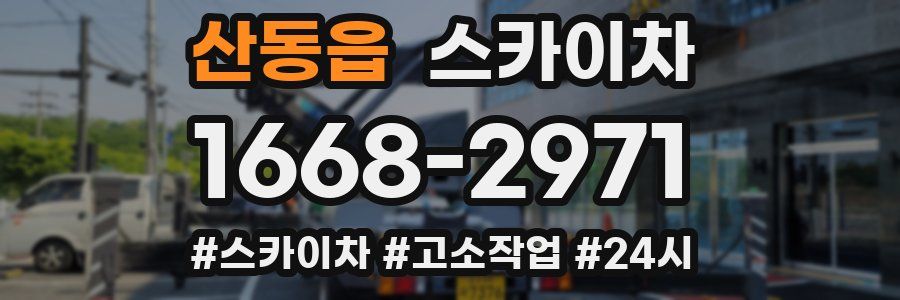 산동읍 스카이차