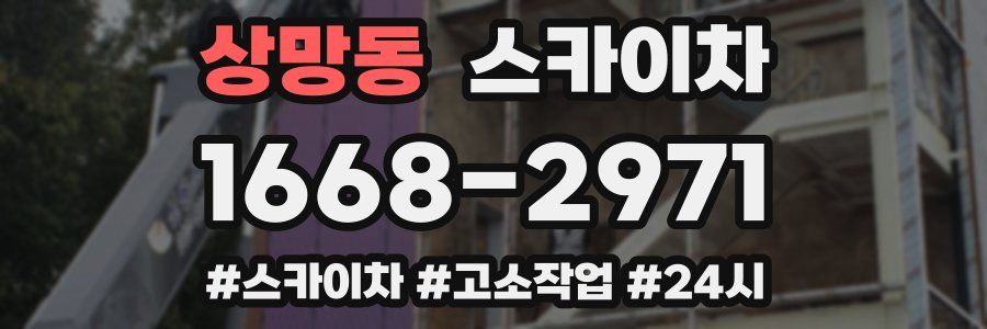 상망동 스카이차
