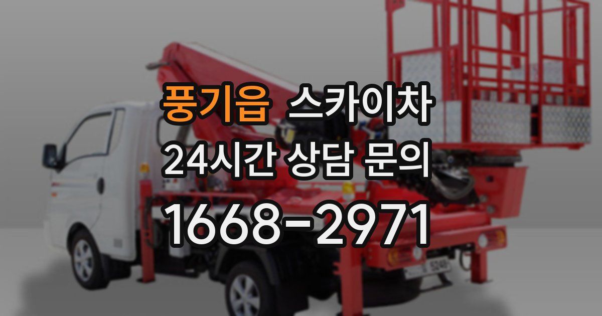 풍기읍 스카이차