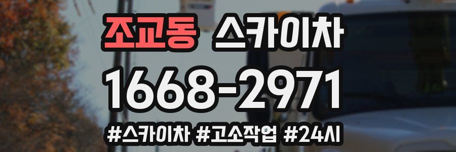 조교동 스카이차