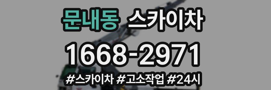 문내동 스카이차