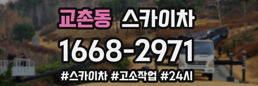 교촌동 스카이차