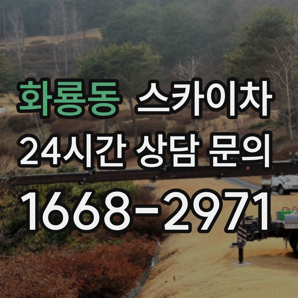 화룡동 스카이차