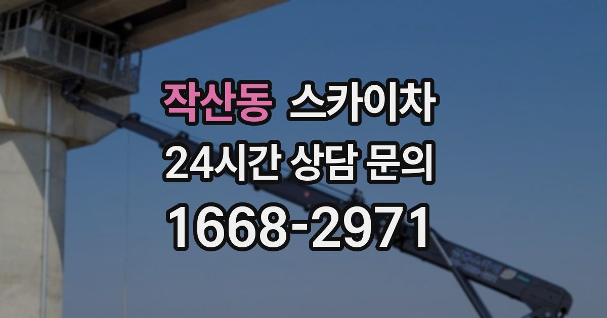 작산동 스카이차