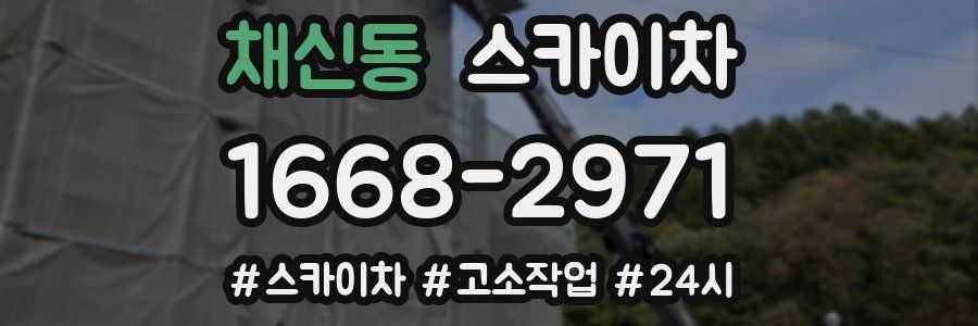 채신동 스카이차