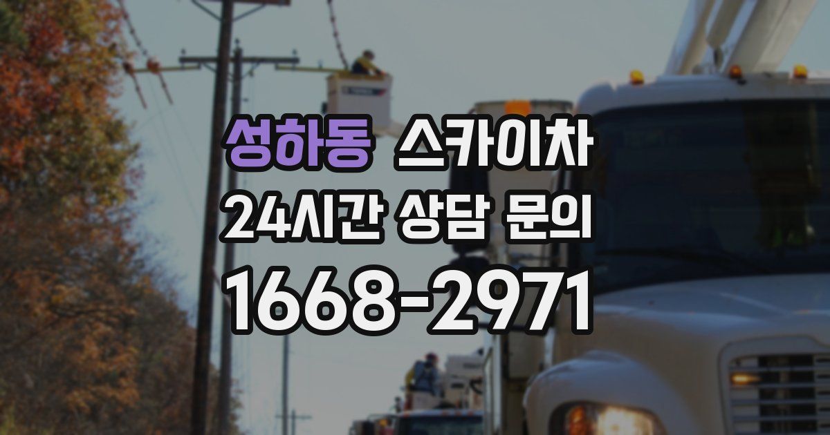 성하동 스카이차